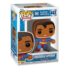 Funko POP ! 443 Heroes DC Holiday - Superman mézeskalács figura 9cm (FU64322) játékfigura