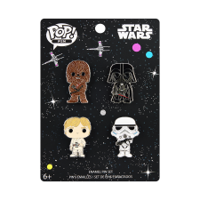 Funko POP! 4Pack Star Wars Enamel Pin kitűző játékfigura
