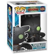 Funko POP! Animation: How To Train Your Dragon - Toothless w/Lightning figura játékfigura