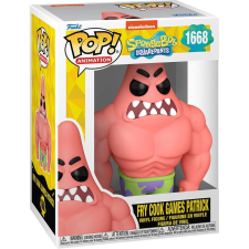 Funko Pop Animation: SpongyaBob - Patrick figura Fry Cook Games változat játékfigura