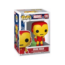 Funko POP Marvel: Holiday - Iron Man w/Bag figura (FU72188) játékfigura
