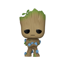 Funko POP Marvel: I am Groot - w/Grunds figura (FU70652) játékfigura