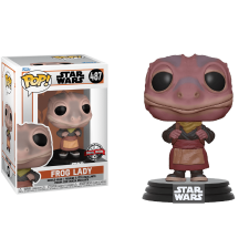 Funko POP! Star Wars - Frog Lady figura #487 játékfigura