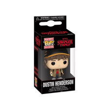 Funko POP Stranger Things - Dustin kulcstartó játékfigura