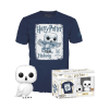 Funko Pop! & Tee: Harry Potter - Hedwig figura és póló (XL)