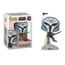 Funko Star Wars: The Mandalorian Bo-Katan Kryze figura fénykardos változat játékfigura