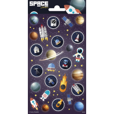 Funny Products Space Sticker Matrica - Űrutazás Funny Products matrica