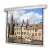 Funscreen Matt White Rollo 160x160 cm Format 1:1 +Acél Tok White fun20.110.160.r