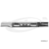  Fűnyíró kés AL-KO 48E, 48B 475mm, 10.2mm, 3 furatos, utángyártott