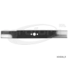  Fűnyíró kés Fleurelle TurboLUXB48 467mm, 20.2mm, 3 furatos utángyártott