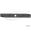  Fűnyíró kés MTD 3210E 307mm, 17.1mm, 1 furatos, utángyártott