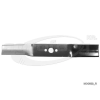  Fűnyíró kés Oleo-Mac G43 388mm, 20.5mm, 3 furatos, utángyártott