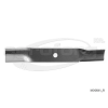  Fűnyíró kés Sabo 132/700 414mm, 16mm, 1 furatos, utángyártott