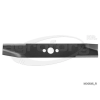  Fűnyíró kés Ventura EL2030 296mm, 20.2mm, 3 furatos, utángyártott