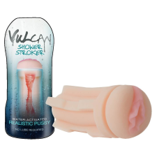 Funzone Vulcan Shower Stroker - élethű vagina (natúr) művagina