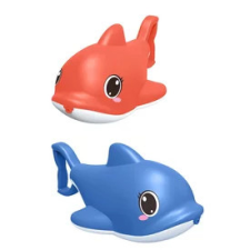  Fürdőjáték, vizet spriccelő delfin fürdőszobai játék