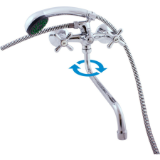  Fürdőkád csaptelep RAV SLEZÁK MORAVA króm MK153.51 csaptelep