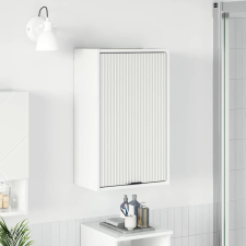  Fürdőszoba Székény Magasfényű fehér 39 x 23.5 x 65 cm Faanyag fürdőszoba bútor