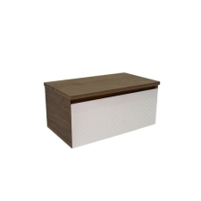  Fürdőszoba szekrény fedőlappal Naturel Monza 79x30x45 cm diószőnyeg MONZA80WN fürdőszoba bútor