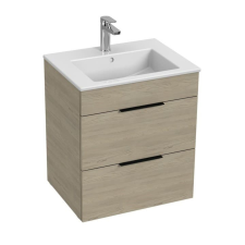  Fürdőszoba szekrény mosdóval Jika Cube 55x43x62,2 cm hamu H4536121765141 fürdőszoba bútor