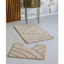 Fürdőszoba szőnyeg 2 részes Sahs bambusz bézs 50x80cm lakástextília
