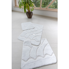  Fürdőszoba szőnyeg 3 részes Baybora fehér 50x80cm lakástextília