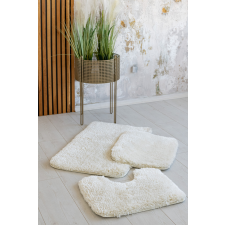  Fürdőszoba szőnyeg Lux Plüss 3 részes Fehér 50x80cm lakástextília