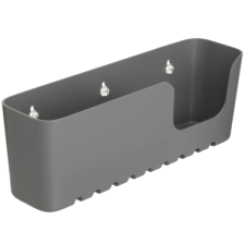 FÜRDŐSZOBAI TÁROLÓ, 30X11X9,5CM SZÜRKE, POLIPROPILÉN fürdőszoba kiegészítő