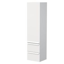 Fürdőszobaszekrény magas Naturel Pavia 40x155x35 cm fehér mat PAVIA3V40DVLBI fürdőszoba bútor