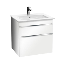  Fürdőszobaszekrény mosdó alá Villeroy & Boch Venticello 55,3x59x50,2 cm fehér lesk A92301DH fürdőszoba bútor