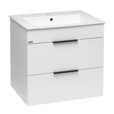 Fürdőszobaszekrény mosdóval Jika Plan 65x62,2x44,1 cm fehér PLAN65ZBI fürdőszoba bútor