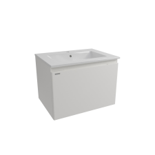  Fürdőszobaszekrény mosdóval Naturel Ancona 60x45x46 cm fehér ANCONA260DVB fürdőszoba bútor