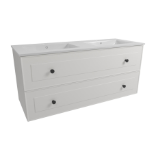  Fürdőszobaszekrény mosdóval Naturel Forli 120x45x46 cm fehér FORLI120BIU fürdőszoba bútor