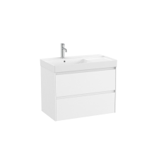  Fürdőszobaszekrény mosdóval Roca ONA 80x64,5x46 cm fehér mat ONA802ZBML fürdőszoba bútor
