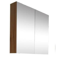  Fürdőszobaszekrény SAT B-Way 80x75x15 cm matt dió BWAY80CABN fürdőszoba bútor