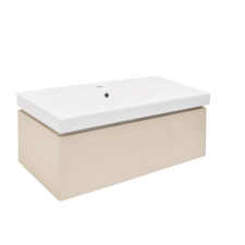 Fürdőszobaszekrény SAT Feel 100x30x46 cm mat SATFEEL100BEU1 fürdőszoba bútor