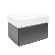 Fürdőszobaszekrény SAT Feel 60x30x46 cm mat SATFEEL60ANTU2 fürdőszoba bútor