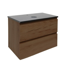  Fürdőszobaszekrény technikai kővel SAT B-Way 59x30x45 cm matt dió BWAY60NUTTK fürdőszoba bútor