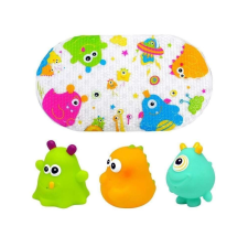 Fürdőszőnyeg készlet és 3 játék Merry Monsters Escabbo 37025 gyógyászati segédeszköz