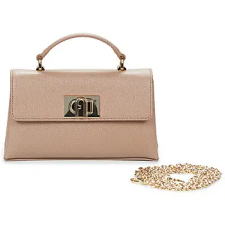 Furla Válltáskák FURLA 1927 MINI CROSSBODY TOP HANDLE Bézs Egy méret kézitáska és bőrönd