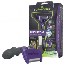 FURminator LONG HAIR CAT M-L macskafelszerelés
