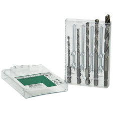 fúrószár szett 5db HSS-G 1/4" fúrószár