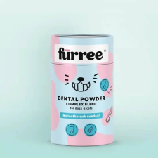  Fürree Dental Powder természetes fogkő és szájszag elleni por kutyáknak 100g vitamin, táplálékkiegészítő kutyáknak