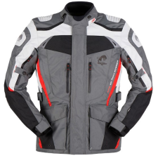 Furygan Apalaches motoros kabát szürkén fehér-fekete-piros motoros kabát