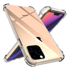 FUSION Apple iPhone 12/12 Pro Tok - Átlátszó (FSN-SHK-IPH-12-TR) tok és táska
