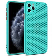 FUSION Breathe Apple iPhone 12 Mini Szilikon Tok - Kék tok és táska