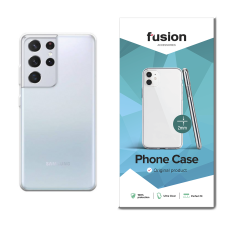 FUSION Samsung Galaxy S21 Ultra 5G Tok - Átlátszó tok és táska