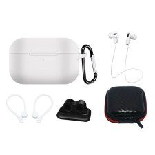 FUSION Set Apple AirPods 1/2 Tok készlet - Fehér (FUS-SET-PO12-WH) audió kellék