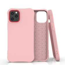 FUSION Solaster Apple iPhone 12 Pro Max Szilikon Tok - Rózsaszín tok és táska
