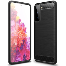 FUSION Trust Samsung Galaxy S21 Plus 5G Szilikon Tok - Fekete tok és táska